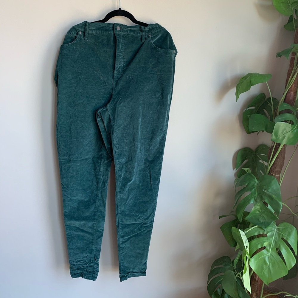 Madewell Velvet Plus Size Pants